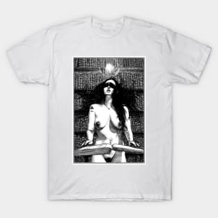 asc 1148 - Le savoir occulte (For no one can close the book which is now open) - ink T-Shirt